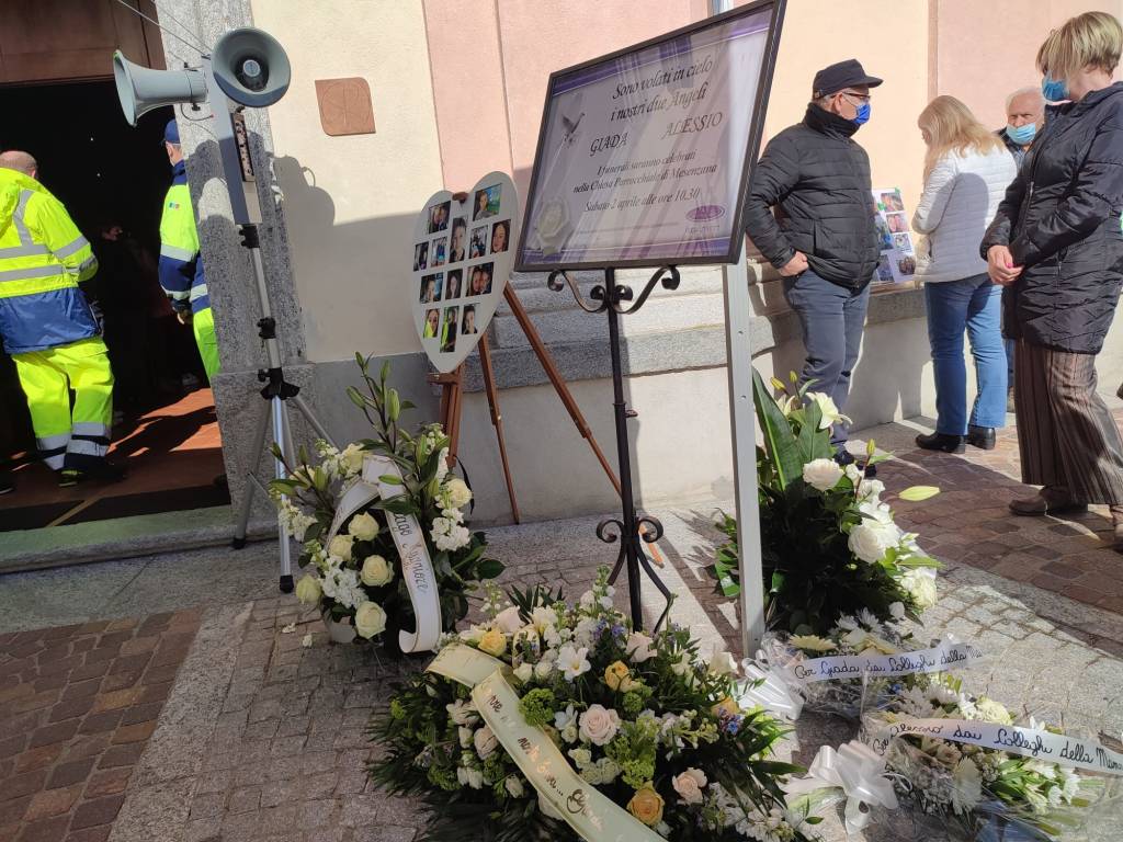 I Funerali di Giada e Alessio