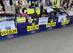 Protesta  al mercato di Sesto Calende