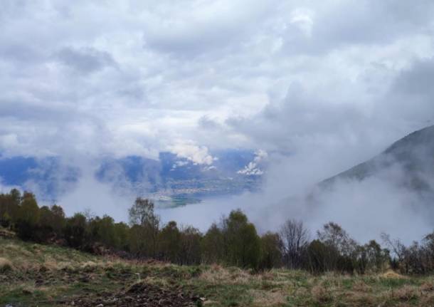 VA in giro tappa uno Maccagno Lago Delio