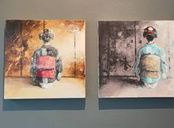 Vernissage Tom Porta alla Galleria Punto sull’Arte di Varese