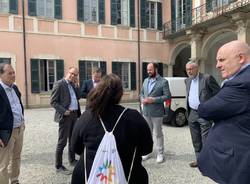 Amministratori locali europei in visita ai giardini Estensi