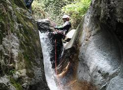 canyoning sesto calende - le salamandre - cai sesto calende