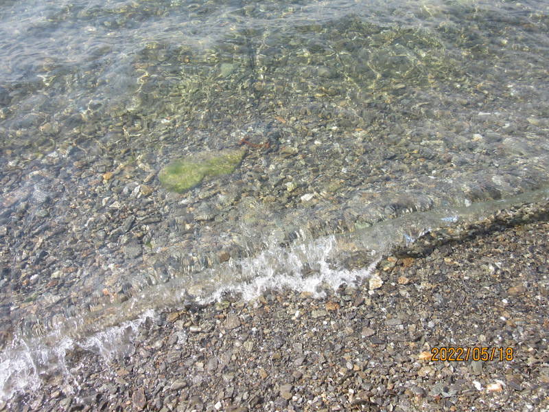 Zenna, la spiaggia dopo l\'intervento di messa in sicurezza