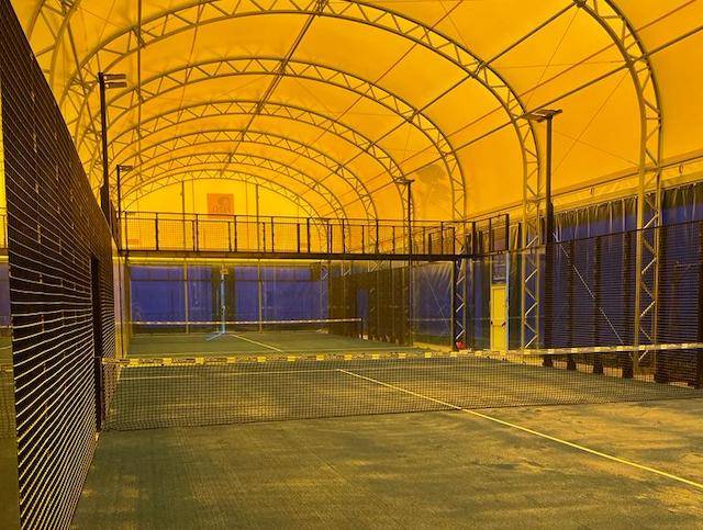 La nascita dei nuovi campi di \"Laveno Padel\"
