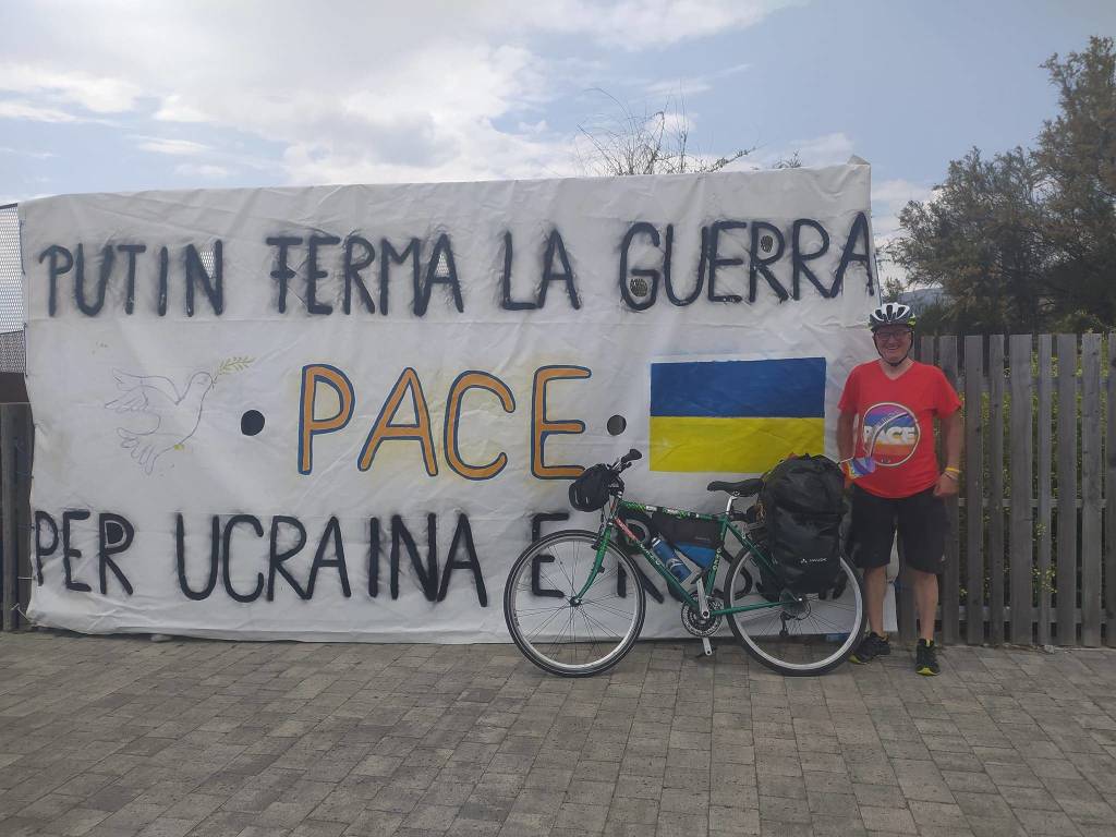 ciclista della memoria Liguria