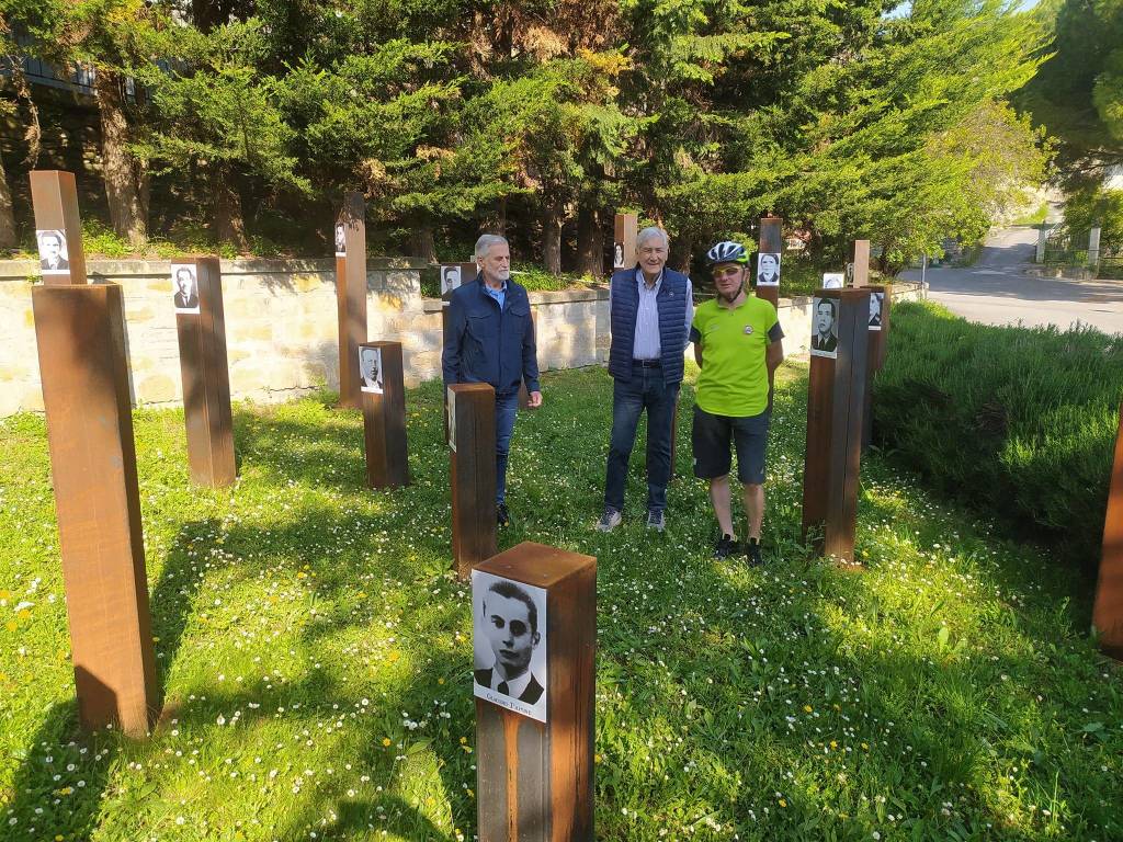 ciclista della memoria Liguria