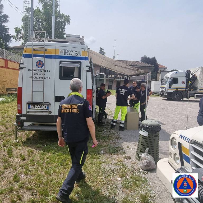 Colonna Mobile Protezione Civile Varese