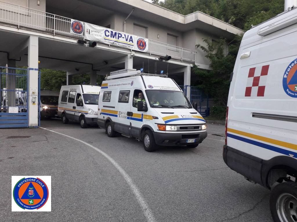 Colonna Mobile Protezione Civile Varese