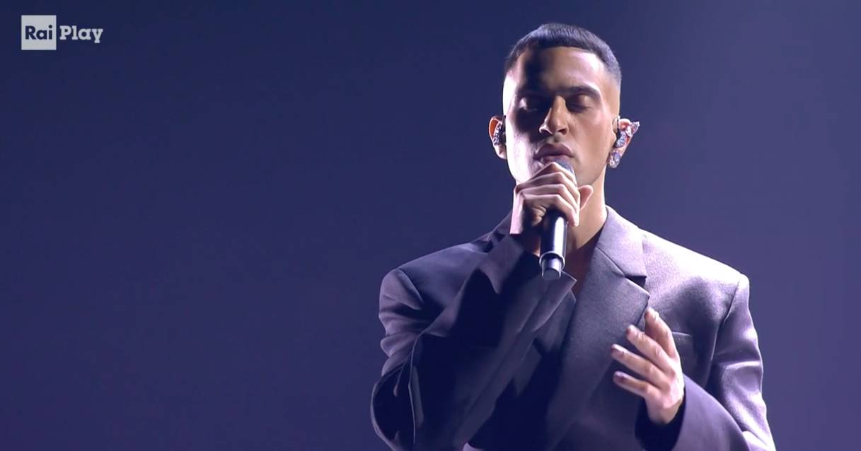 Mahmood e Blanco all'eurovision song contest in Torino