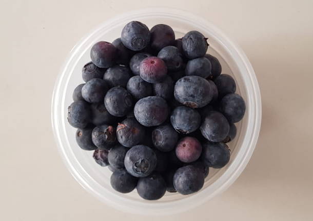 merenda sballata speciale uisp mirtilli frutta