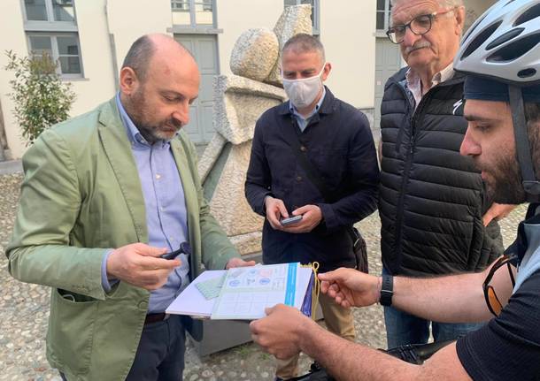 VA in giro tappa 15 dal Lago di Varese a Somma Lombardo in bici