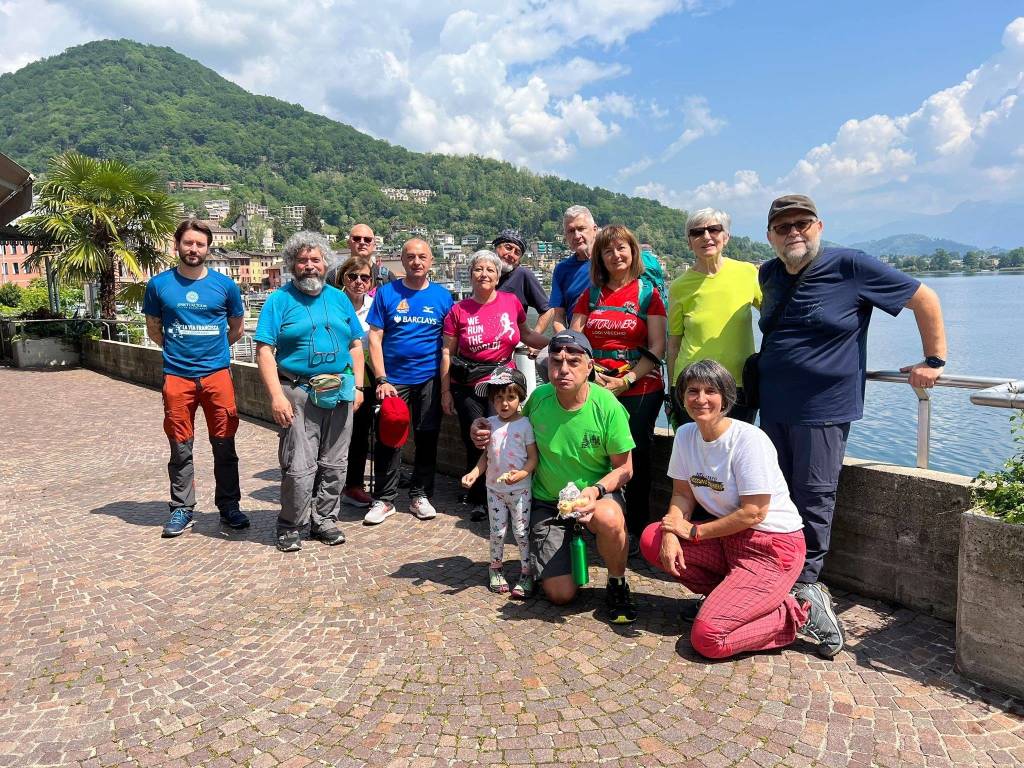 VA in giro tappa 17 Lavena Ponte Tresa Ganna