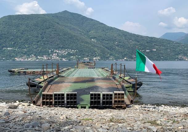 L’attracco mobile del Genio militare