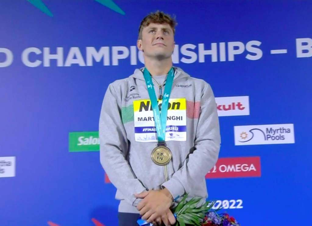 L'oro mondiale di Nicolò Martinenghi