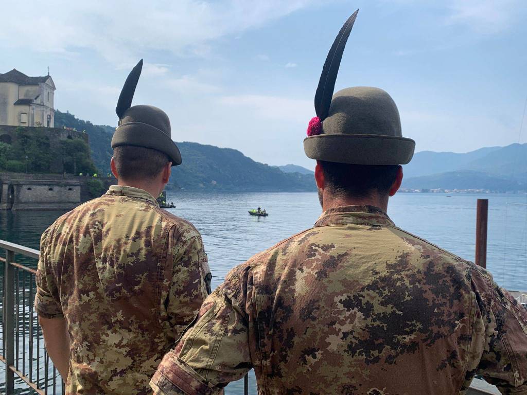 Esercitazione “Odescalchi” a Maccagno con Pino e Veddasca a Varese