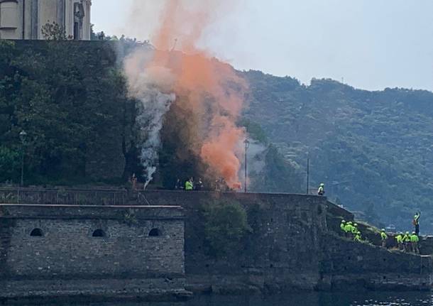 Elicotteri militari, barche e sommozzatori sul Lago Maggiore per la maxi-esercitazione “Odescalchi”