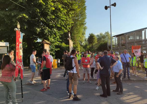 L’inaugurazione del Palio del Lago di Comabbio