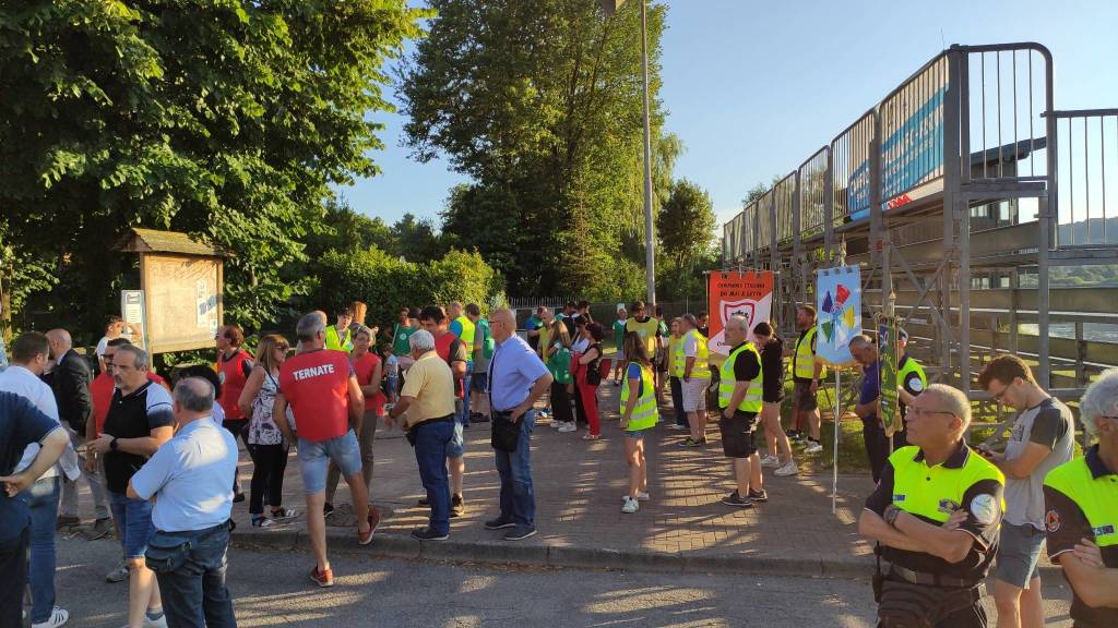 L'inaugurazione del Palio del Lago di Comabbio