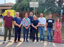 L'intitolazione del nuovo parcheggio di Ternate a don Luigi Leoni