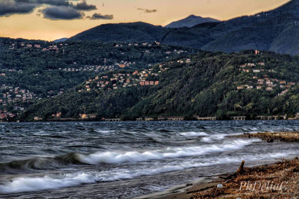 Vento sul Lago Maggiore a Germignaga