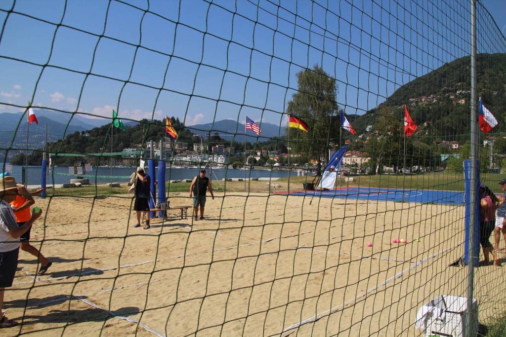 Beach bocce a Laveno