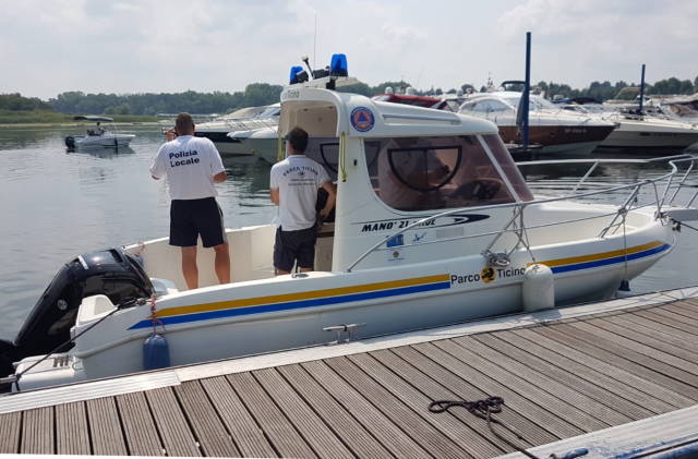 Volontari Parco del Ticino e Polizia Locale: controlli sulle acque a Sesto Calende