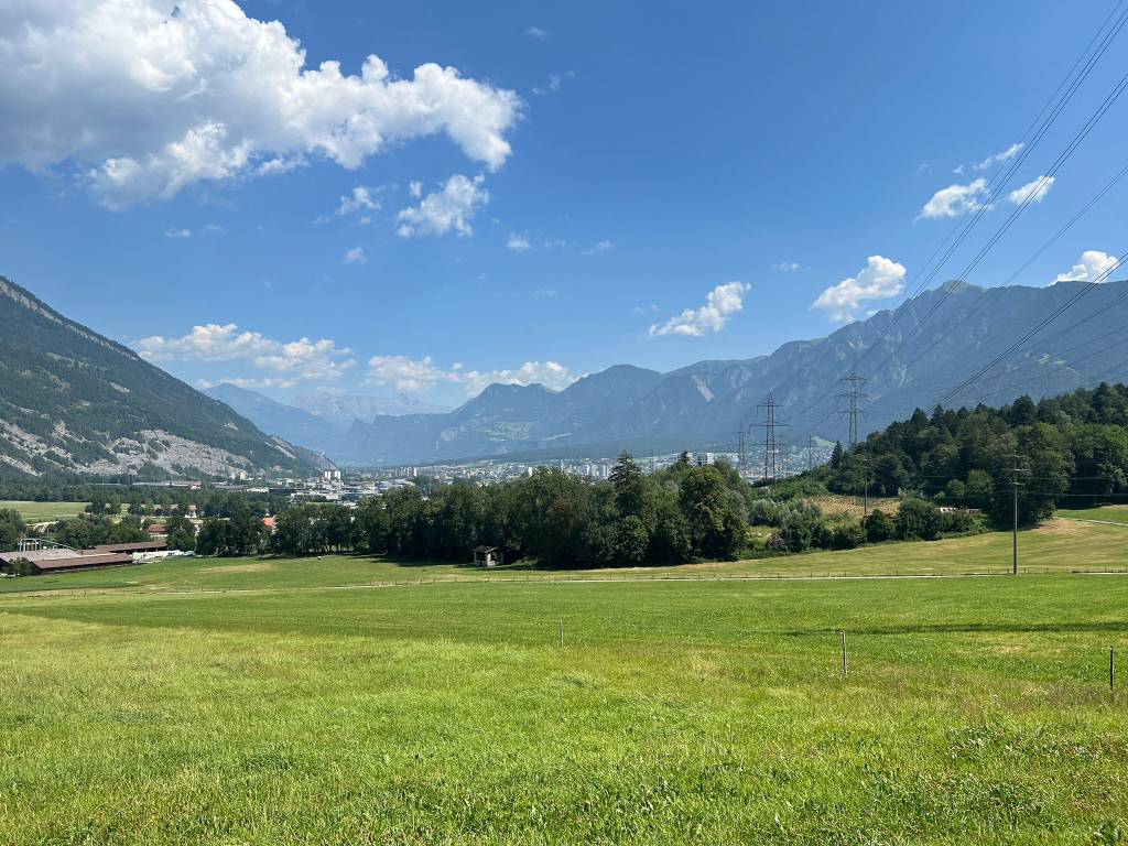 Da Coira a Bonaduz sulla Francisca Svizzera