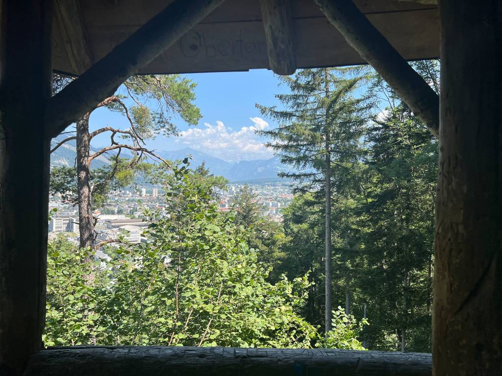 Da Coira a Bonaduz sulla Francisca Svizzera