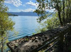 Il parco delle Torrazze e la passeggiata Romanini di laveno mombello 