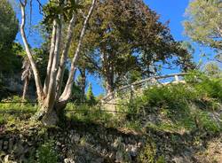 Il parco delle Torrazze e la passeggiata Romanini di laveno mombello 