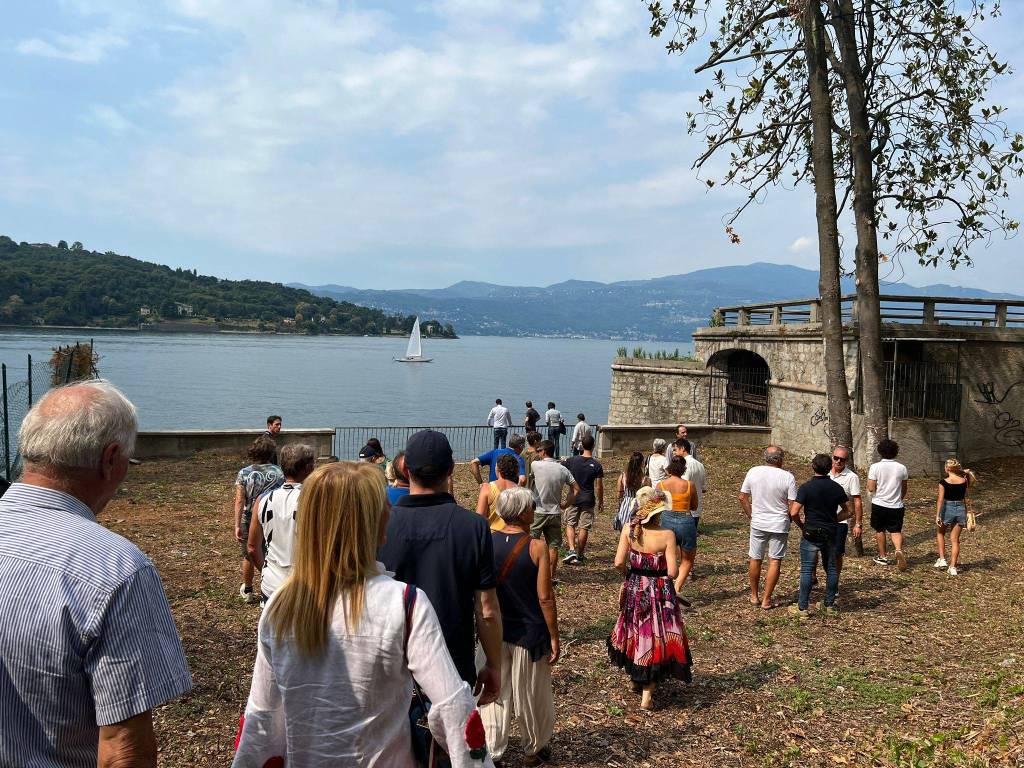 inaugurazione parco torrazze laveno mombello