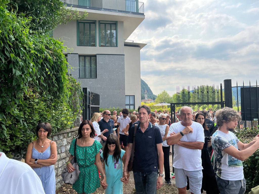 inaugurazione parco torrazze laveno mombello