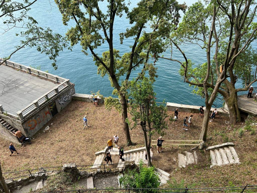 inaugurazione parco torrazze laveno mombello