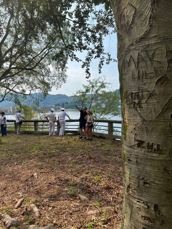 inaugurazione parco torrazze laveno mombello
