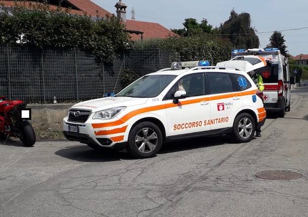 incidente golasecca ambulanza automedica luglio 2022