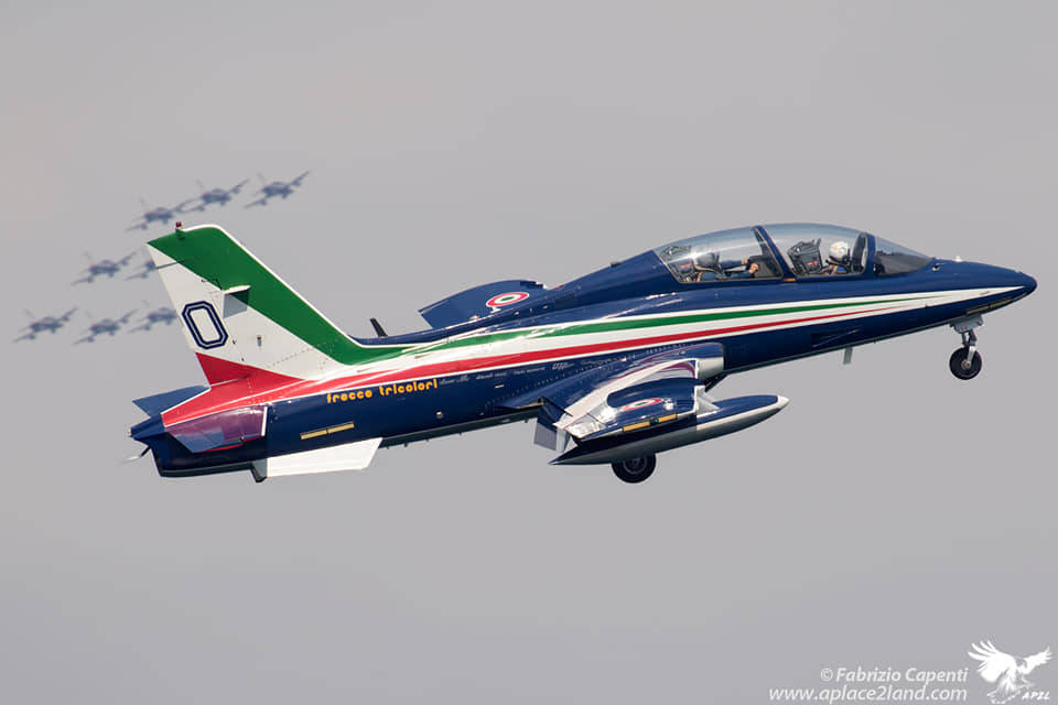 Le Frecce Tricolori sul Lago Maggiore nelle foto di Fabrizio Capenti