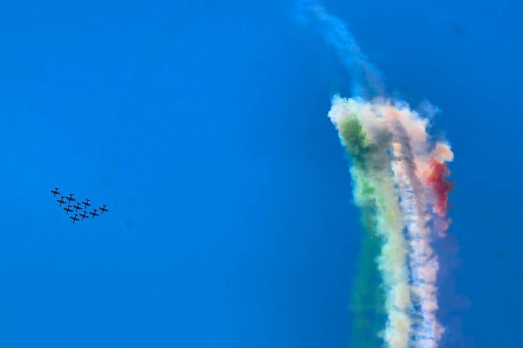 Le frecce tricolori viste dai lettori