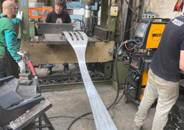 Prende forma la nuova “forchetta” di Angera