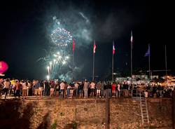 fuochi d'artificio ferragosto laveno mombello 2022