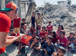 Il Claun Pimpa in Siria