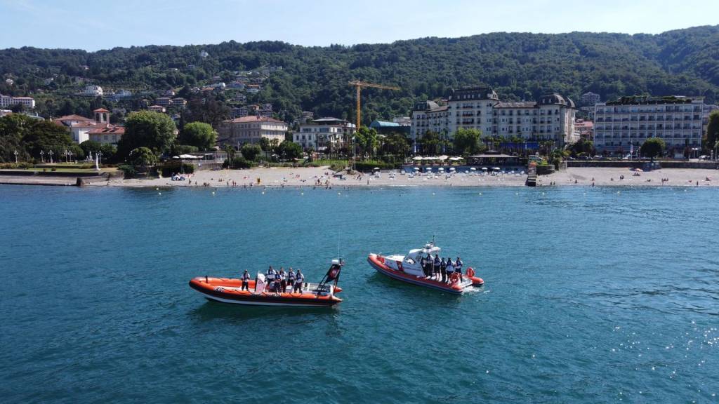 La guardia costiera sul Lago Maggiore