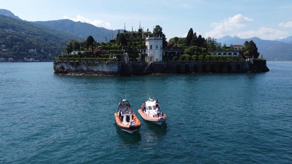 La guardia costiera sul Lago Maggiore