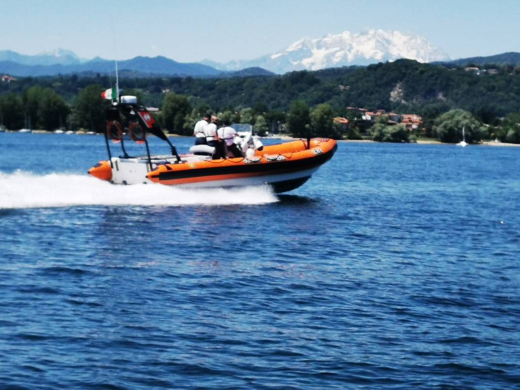 La guardia costiera sul Lago Maggiore