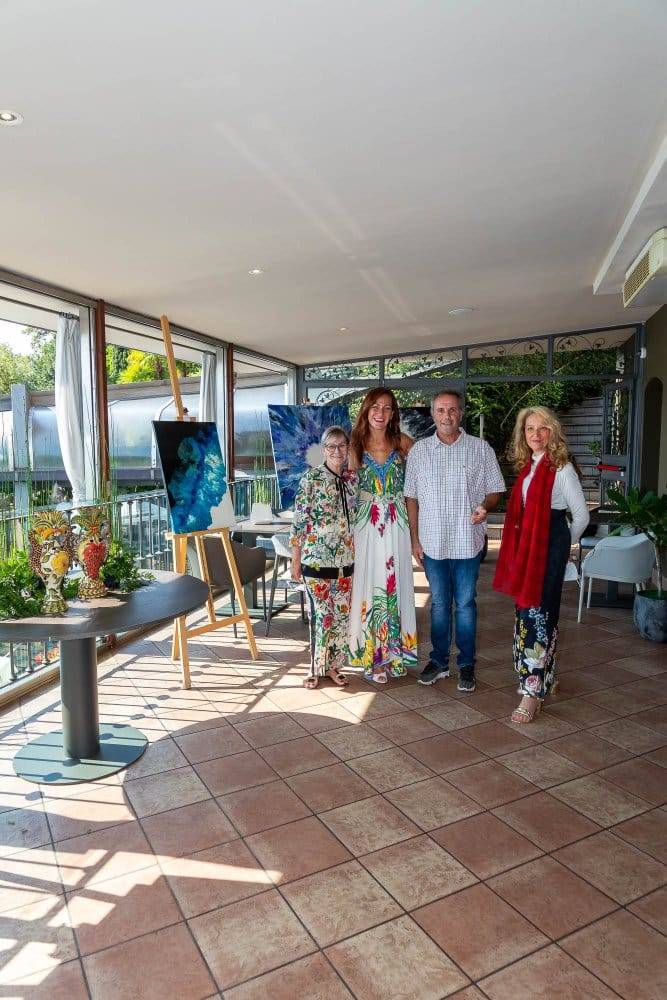 La mostra di Marika Laganà a Colmegna di Luino 