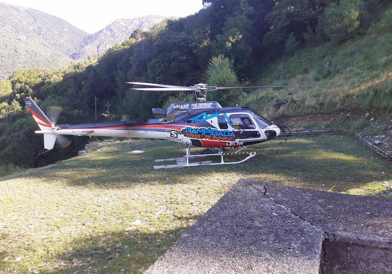 monteviasco elicottero 30 luglio 2022