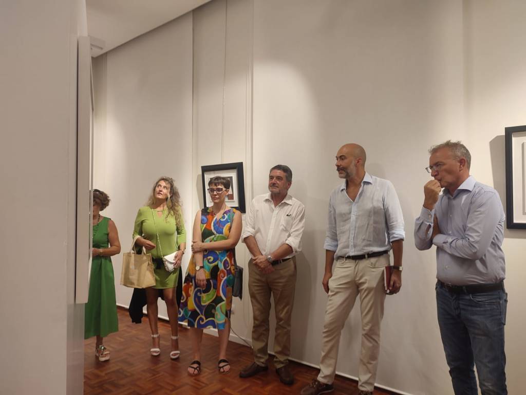 Mostra di Gualtiero Nativi a Luino