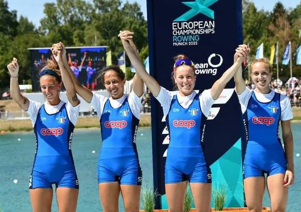 paola piazzolla di-bi rowing club canottaggio europei di monaco 2022