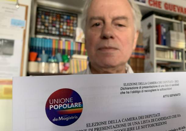 Raccolta firme per Unione Popolare