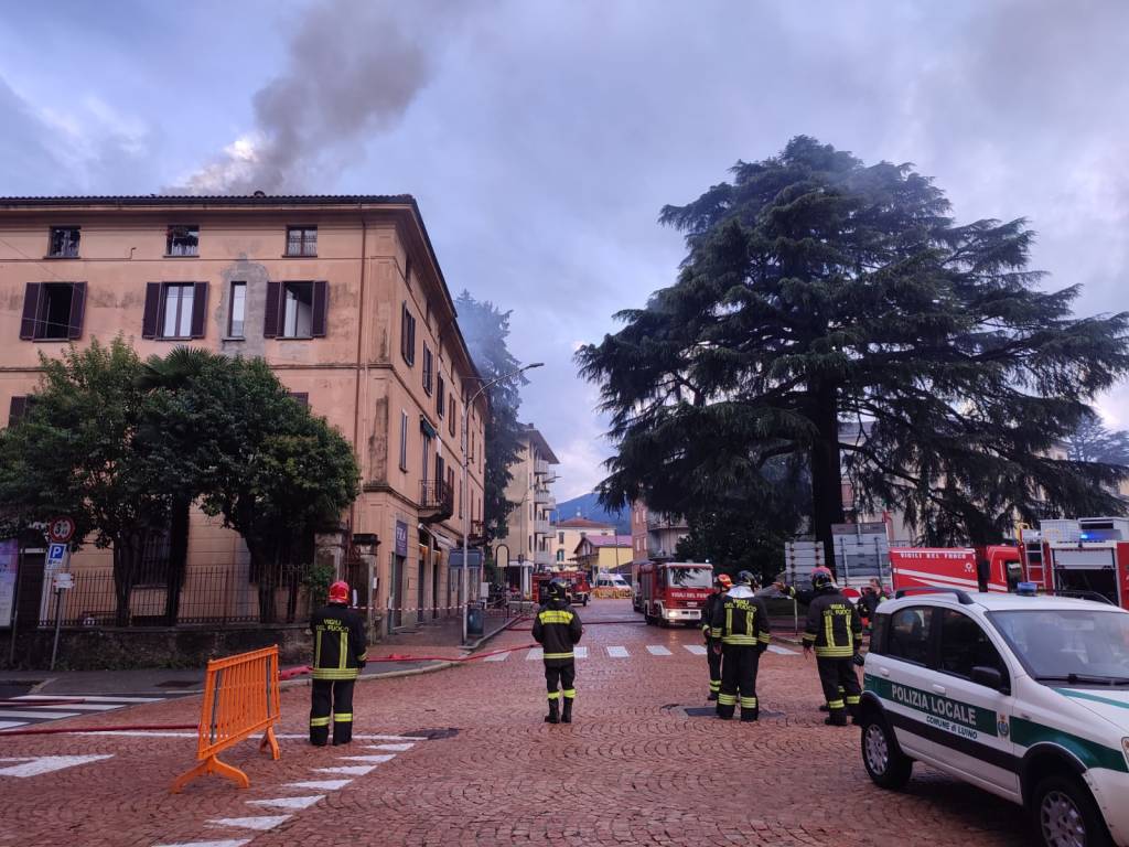 bonifica incendio luino 8 settembre 2022