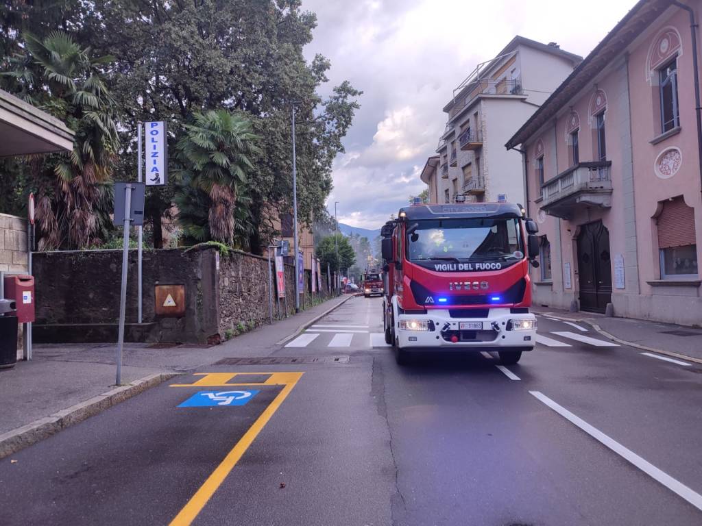 bonifica incendio luino 8 settembre 2022